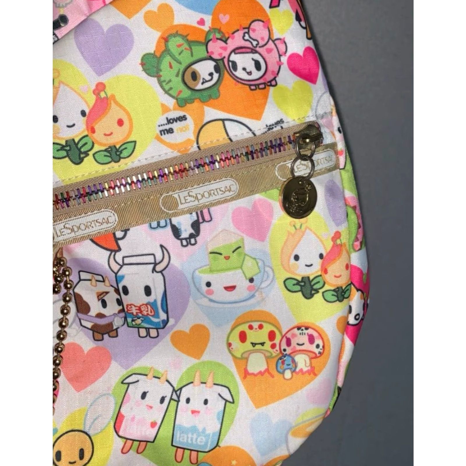 LeSportsac LeSportsac tokidoki Shoulder Bag Crossbody Bag Nylon Multicolor Zipper Crossbody Unisex Adults Bag Patterned Character Size ONE SIZE - 3 Thumbnail