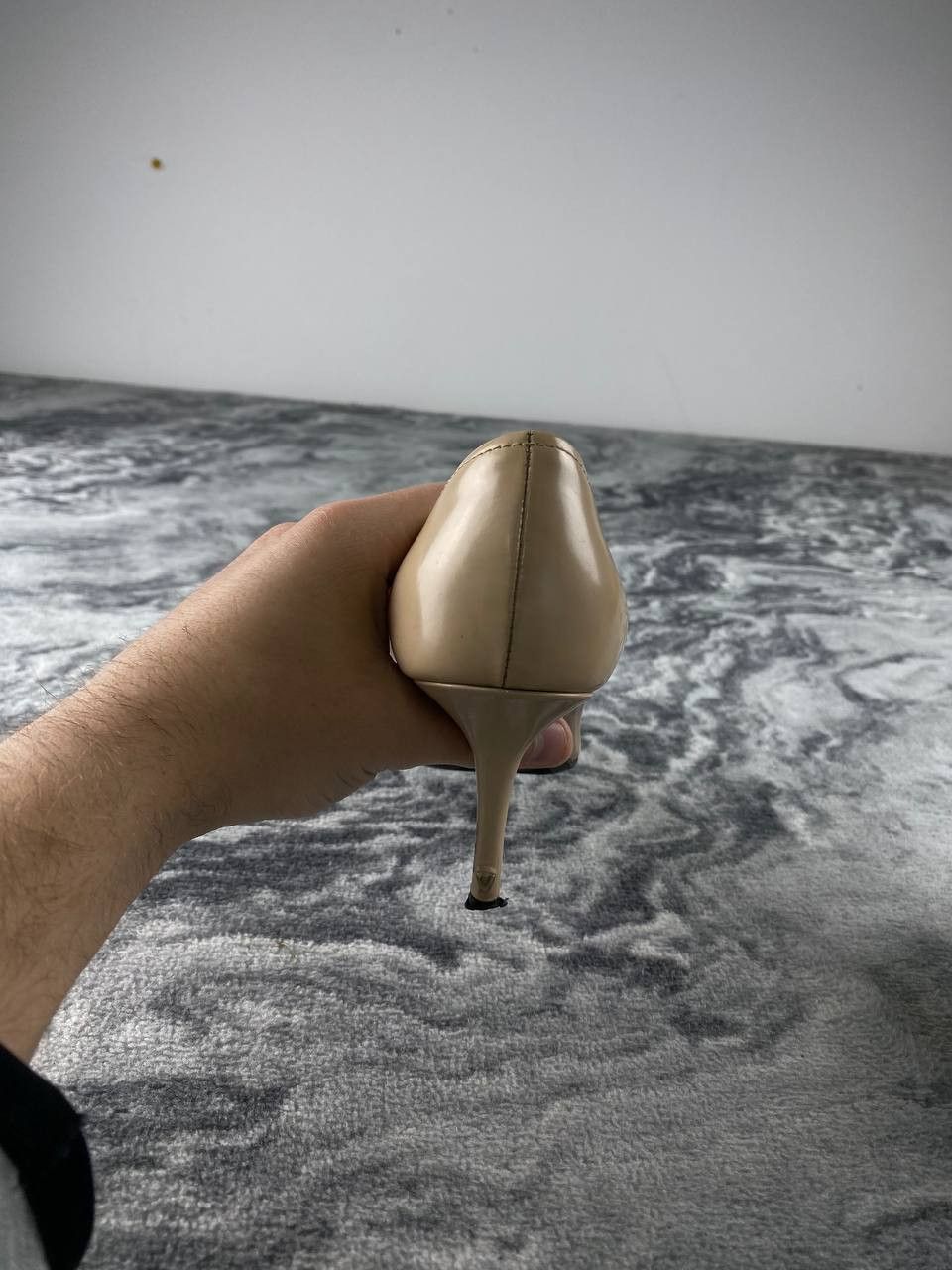 Prada Prada Leather Heels Women Size 36 Beige Size US 6 / IT 36 - 9 Thumbnail