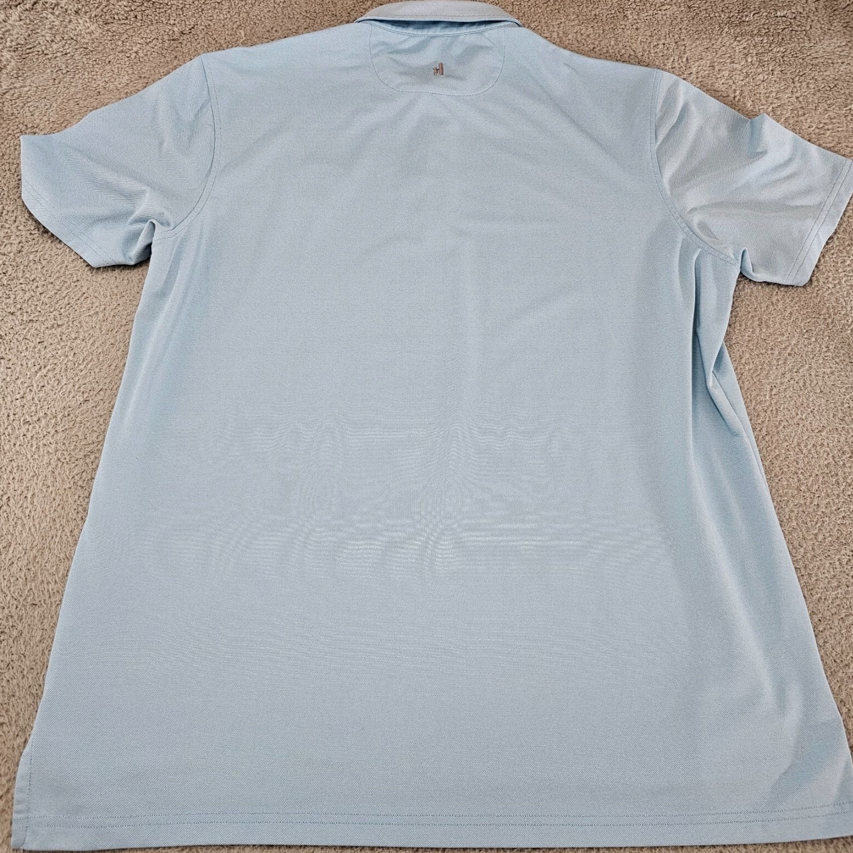 johnnie-O johnnie-O Polo Shirt Mens L Blue Performance Golf Short Sleeve UPF Moisture Wicking Quick Dry Stretch Breathable All Seasons UV Protection Regular Size US L / EU 52-54 / 3 - 6 Thumbnail
