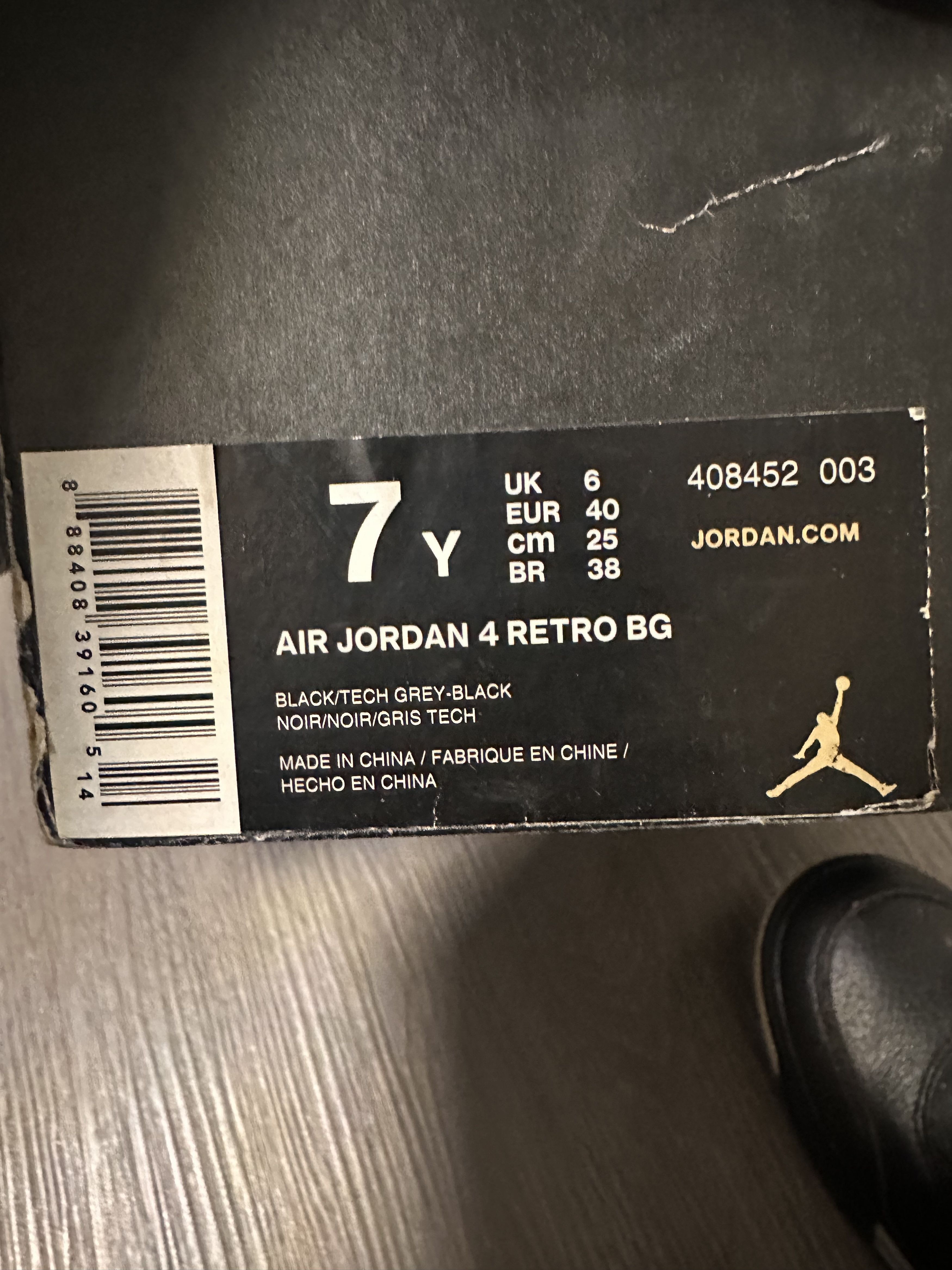 Jordan Brand Retro 4 Size US 7 / EU 40 - 3 Thumbnail