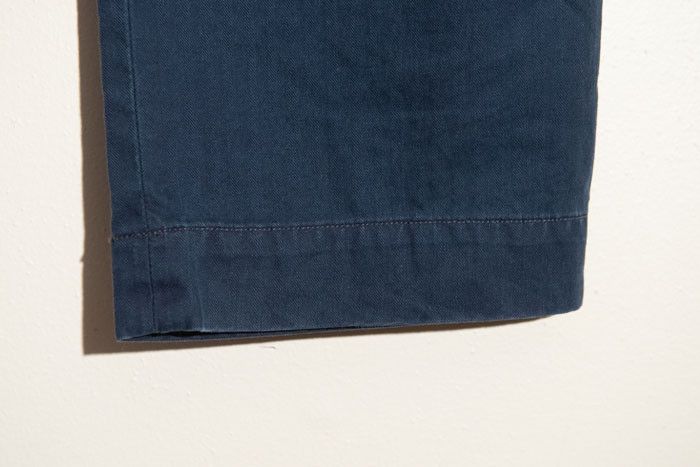 RRL Ralph Lauren RRL Slim Fit Herringbone Twill Pant Worth Navy Size US 34 / EU 50 - 5 Thumbnail