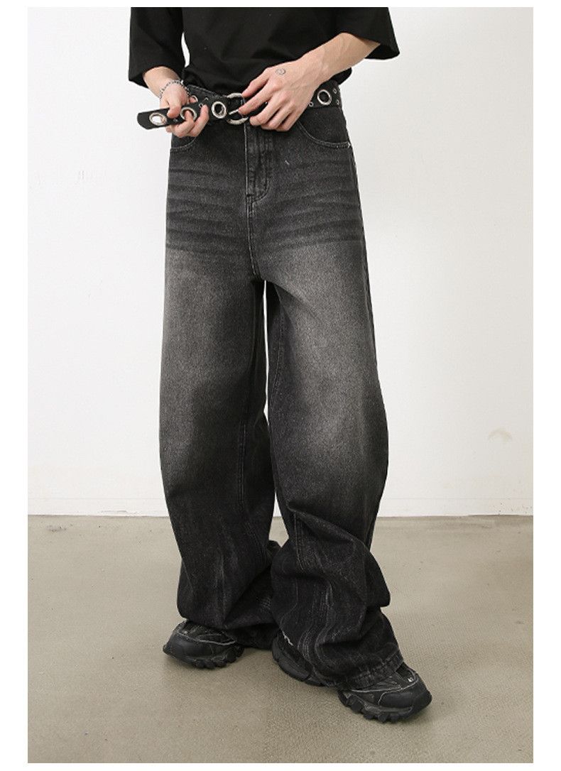 Japanese Brand Japanese retro loose straight washed jeans y2k Size US 32 / EU 48 - 2 Thumbnail