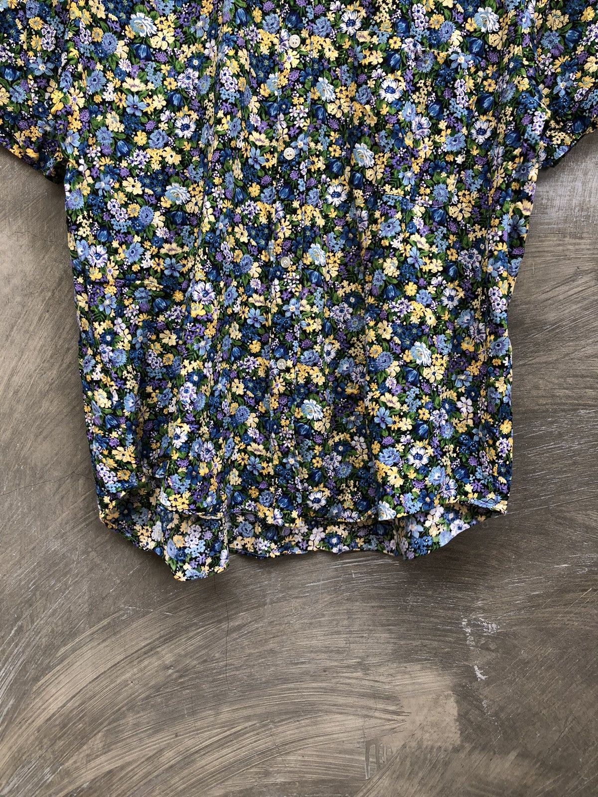 Japanese Brand Gsenbarg Floral Pattern Women Button Up Shirt Size S / US 4 / IT 40 - 3 Thumbnail
