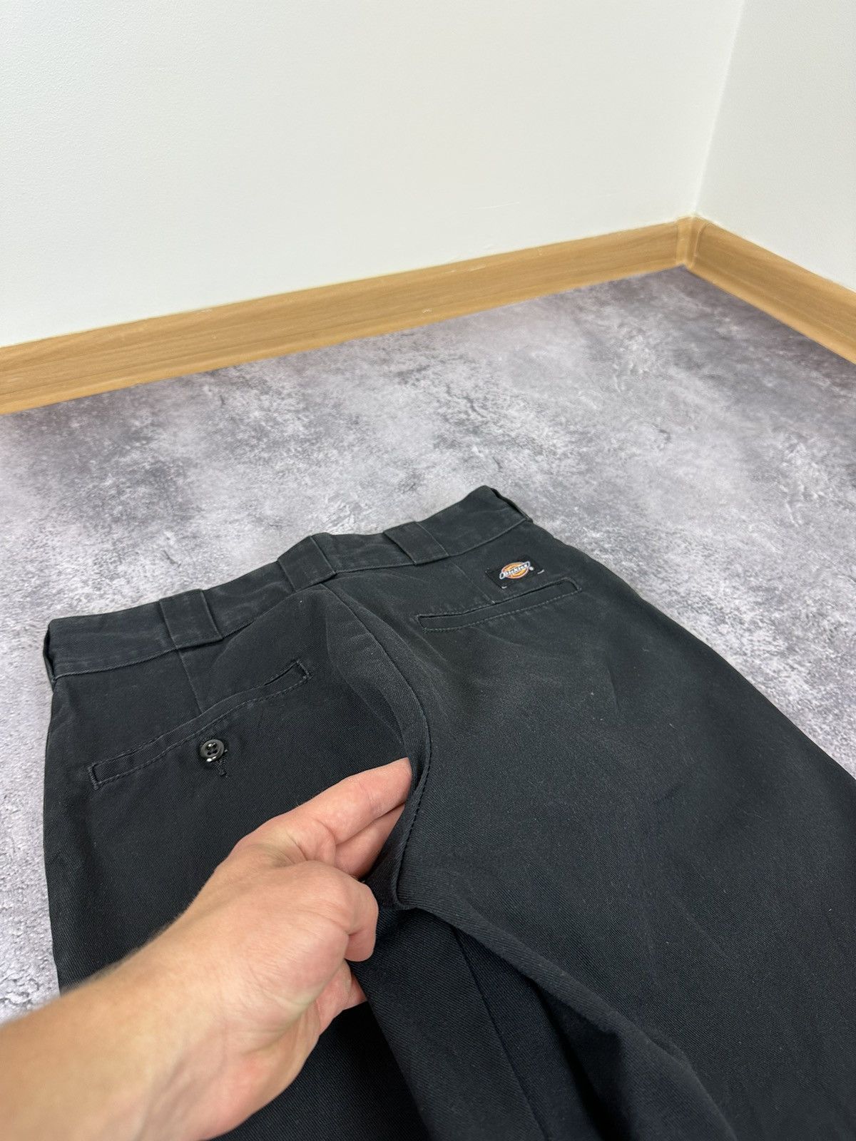 Dickies Vintage Dickies 874 Faded Black Baggy USA Skater Opium Pants Size US 30 / EU 46 - 7 Thumbnail