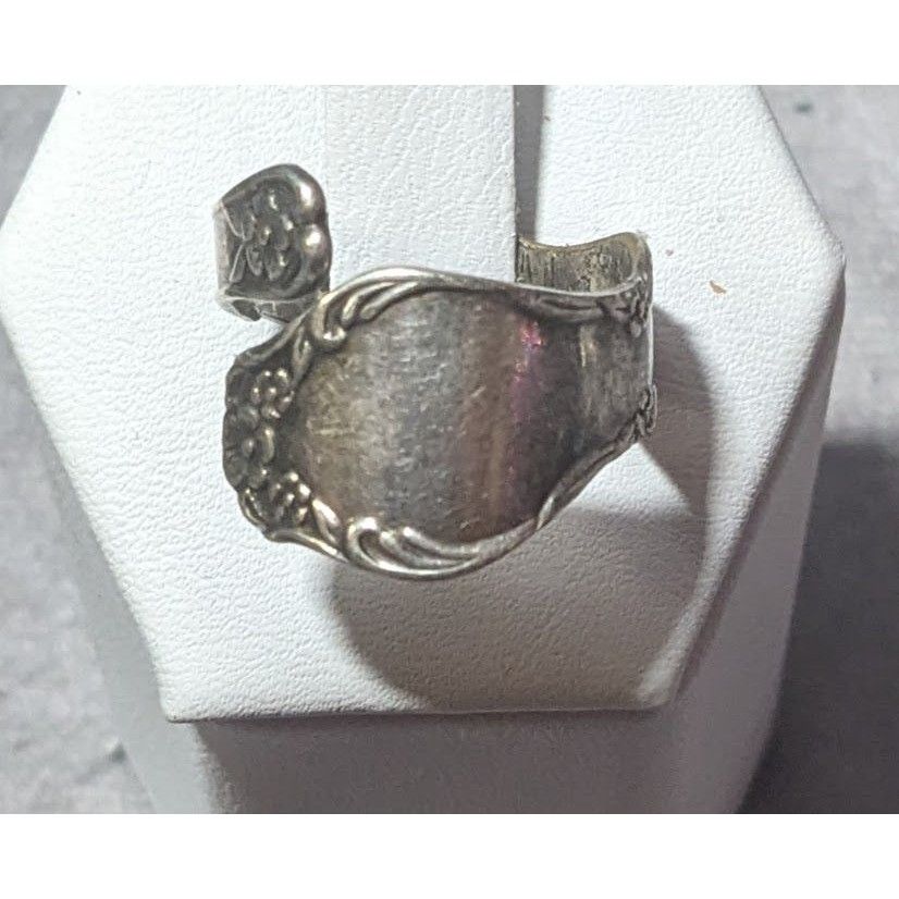 Other Vintage Sarah Coventry Silver Tone Spoon Wrap Ring Size 6 3/ Size ONE SIZE - 1 Thumbnail