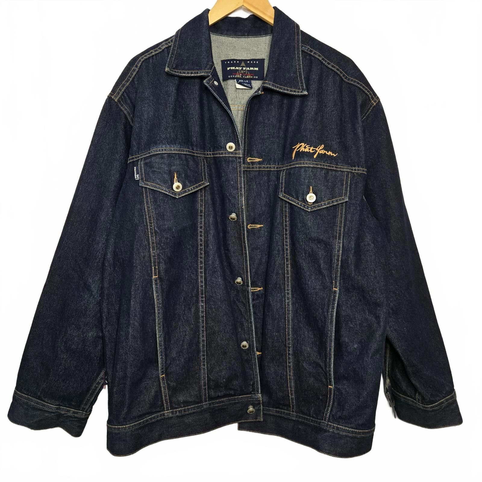 Phat Farm Phat Farm Denim Trucker Jacket Size US L / EU 52-54 / 3 - 1 Thumbnail