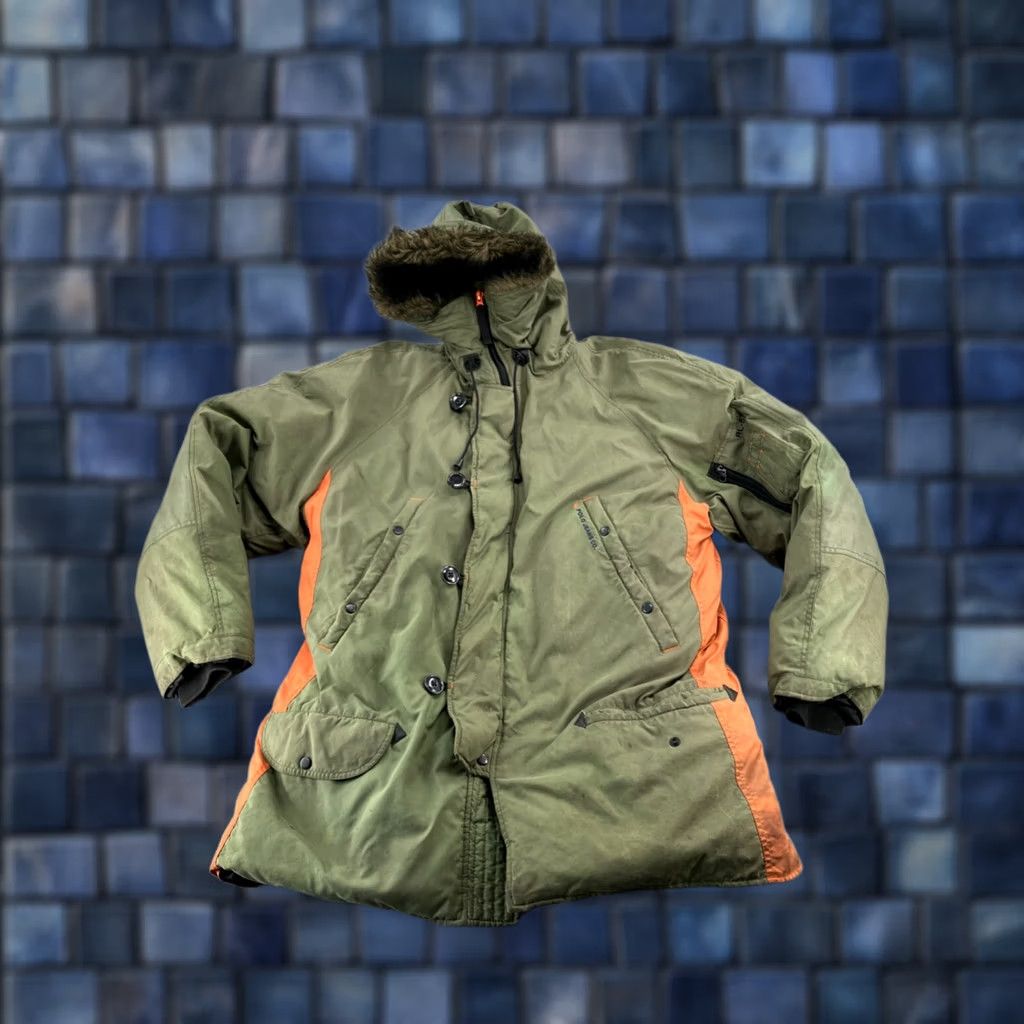 Polo Ralph Lauren VINTAGE Polo Ralph Lauren Jacket Mens XL Green RL-67 Goose Down Parka Ski Jacket Size US XL / EU 56 / 4 - 1 Thumbnail