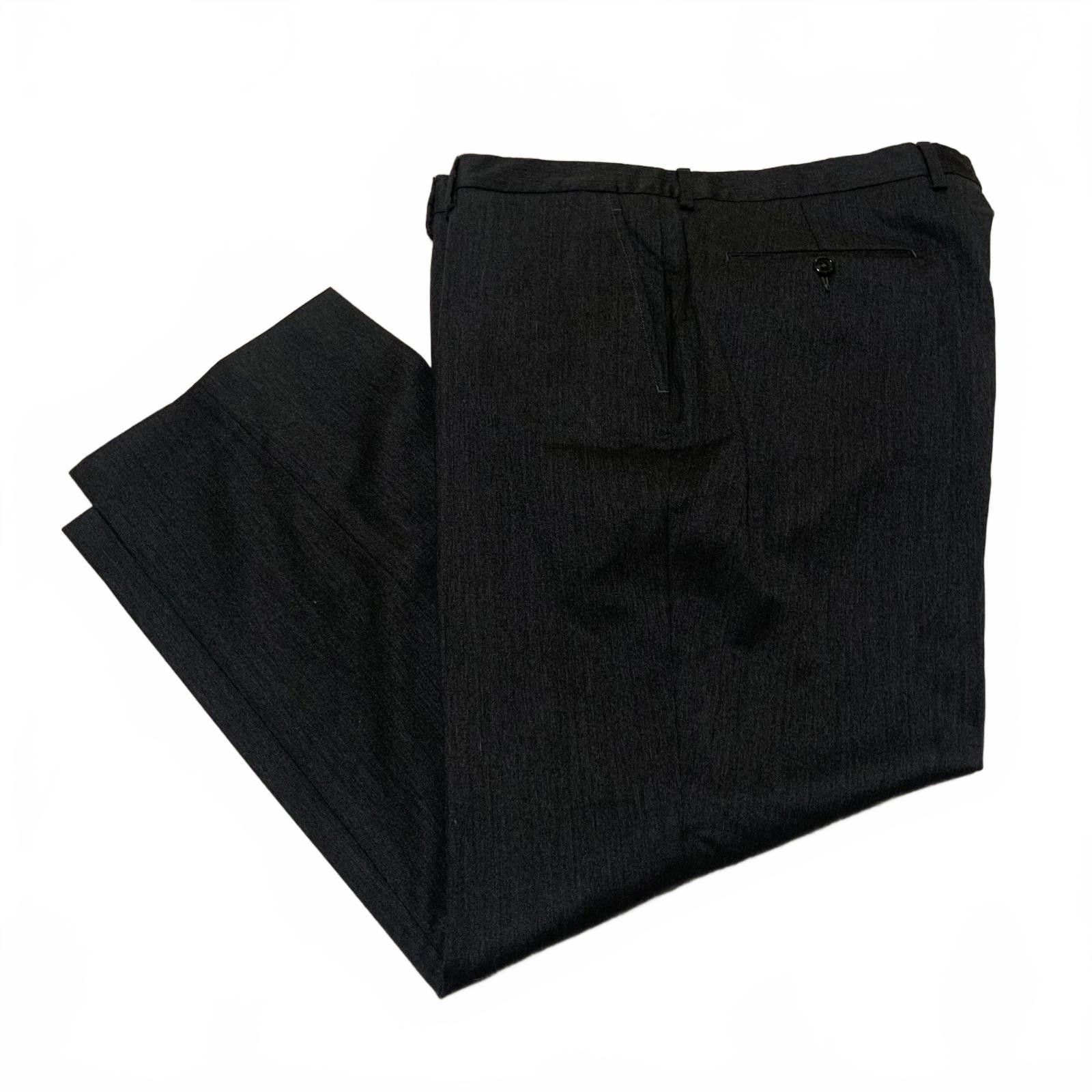 Jos. A. Bank JoS A Bank Men's Black Dress Pants Size 38R - 3 Thumbnail