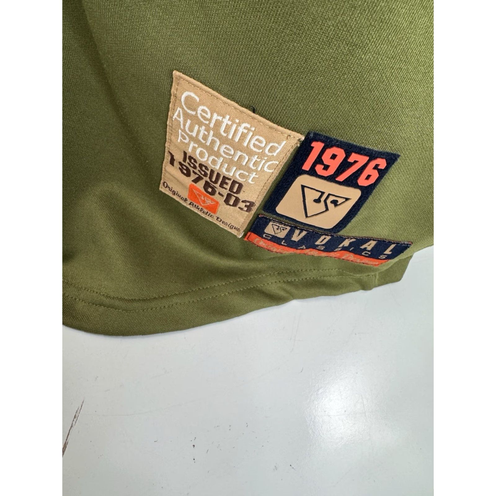 Vintage VOKAL 90s Y2K Embroidered Baseball Jersey Mens XL Green Stitched Casual Activewear Size US XL / EU 56 / 4 - 5 Thumbnail
