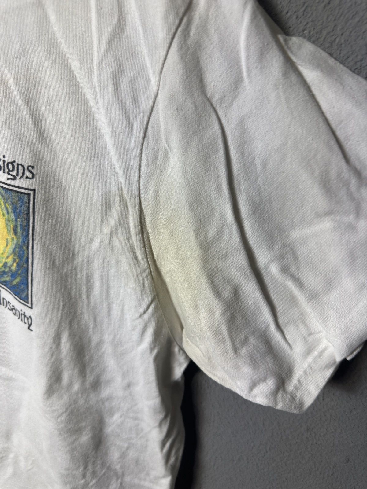 Stussy × Vintage RARE STUSSY MIDNIGHT INSANITY TEE - LARGE Size US L / EU 52-54 / 3 - 6 Thumbnail