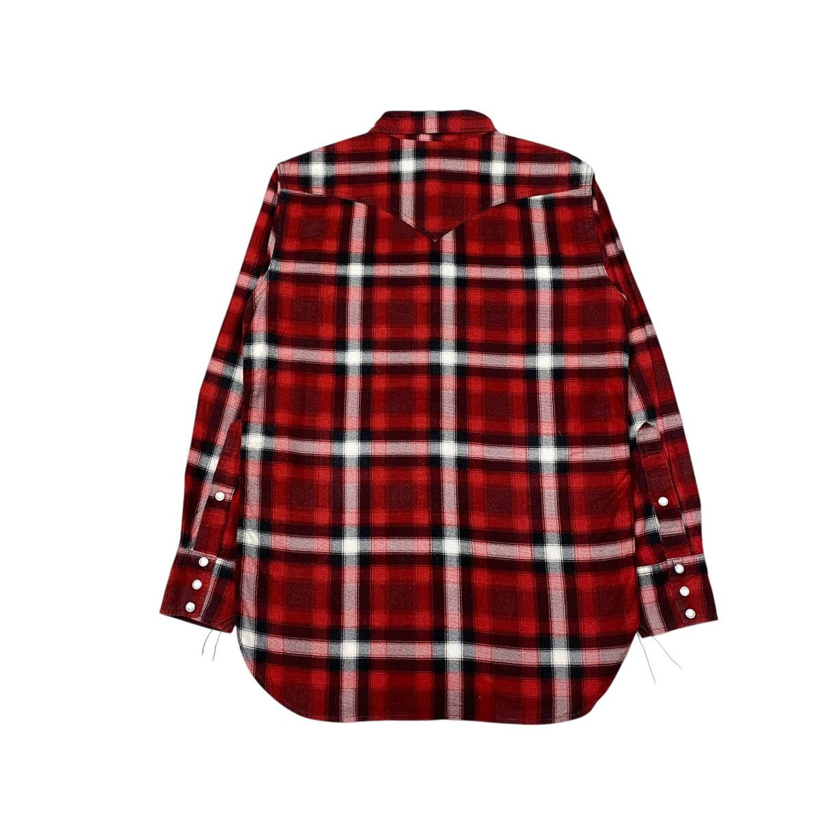Japanese Brand × TOYS McCOY × The Real McCoy's Real Mccoy’s Overalls Chambray Plaid Flannel Shirts Size US S / EU 44-46 / 1 - 3 Thumbnail