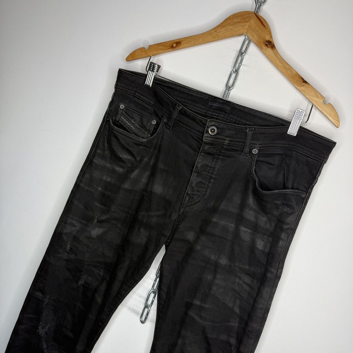 Diesel Black Gold Diesel black gold type 2614 comfort stretch black denim Size US 34 / EU 50 - 3 Thumbnail