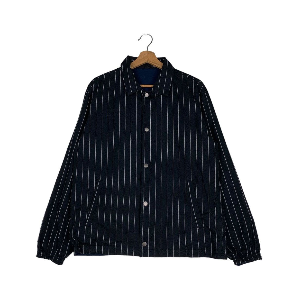 Takeo Kikuchi TAKEO KIKUCHI Hickory Stripe Reversible Jacket #0881-C39 Size US M / EU 48-50 / 2 - 1 Thumbnail