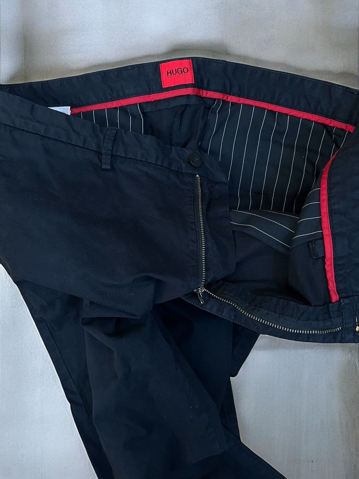 Hugo Boss HUGO Hugo Boss black chino trousers size W36 L32 Size US 36 / EU 52 - 5 Thumbnail