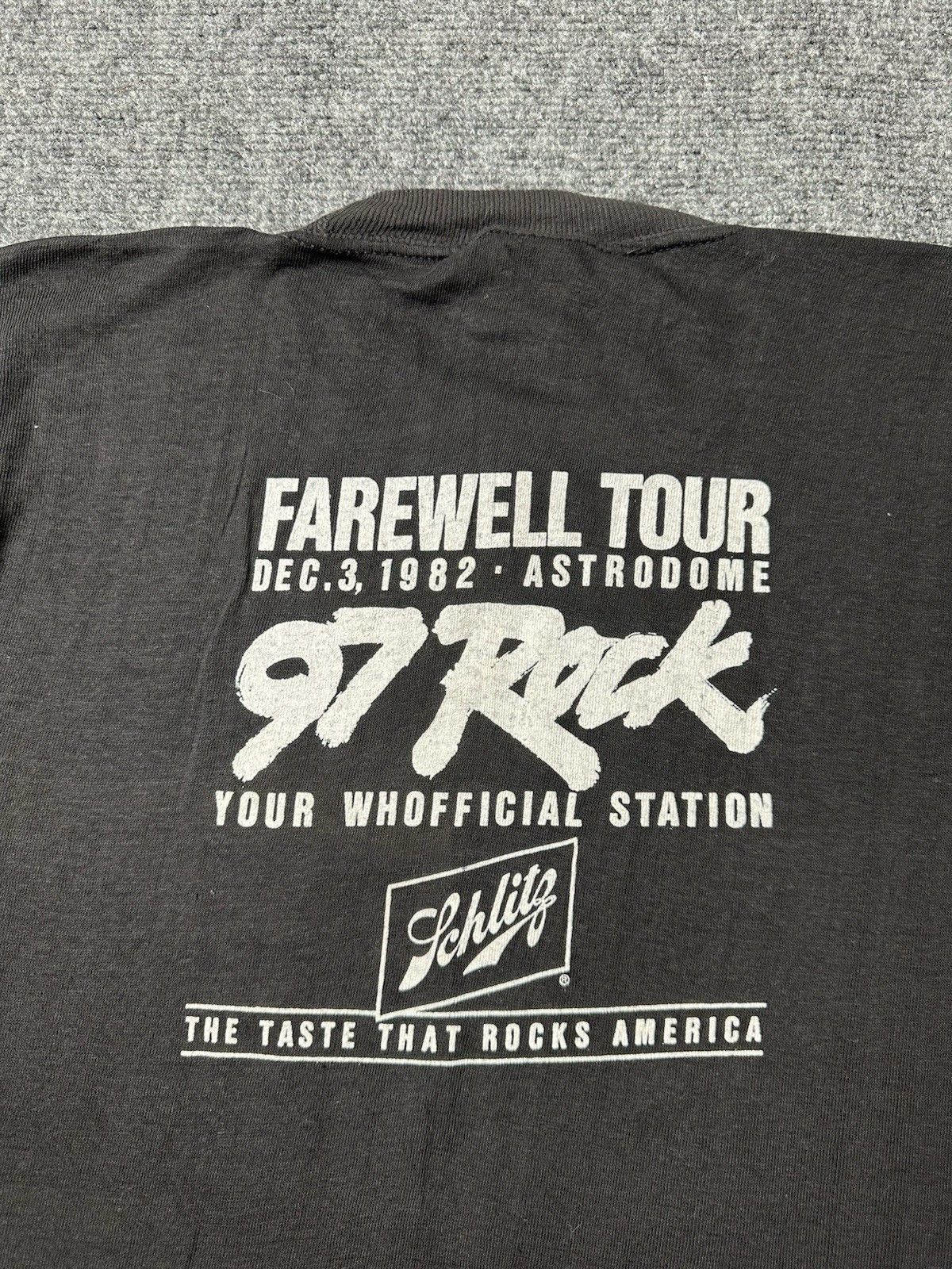 Band Tees Mens Band Tee The Who 97 Rock Farewell Tour 1982, Size S Size US S / EU 44-46 / 1 - 4 Thumbnail