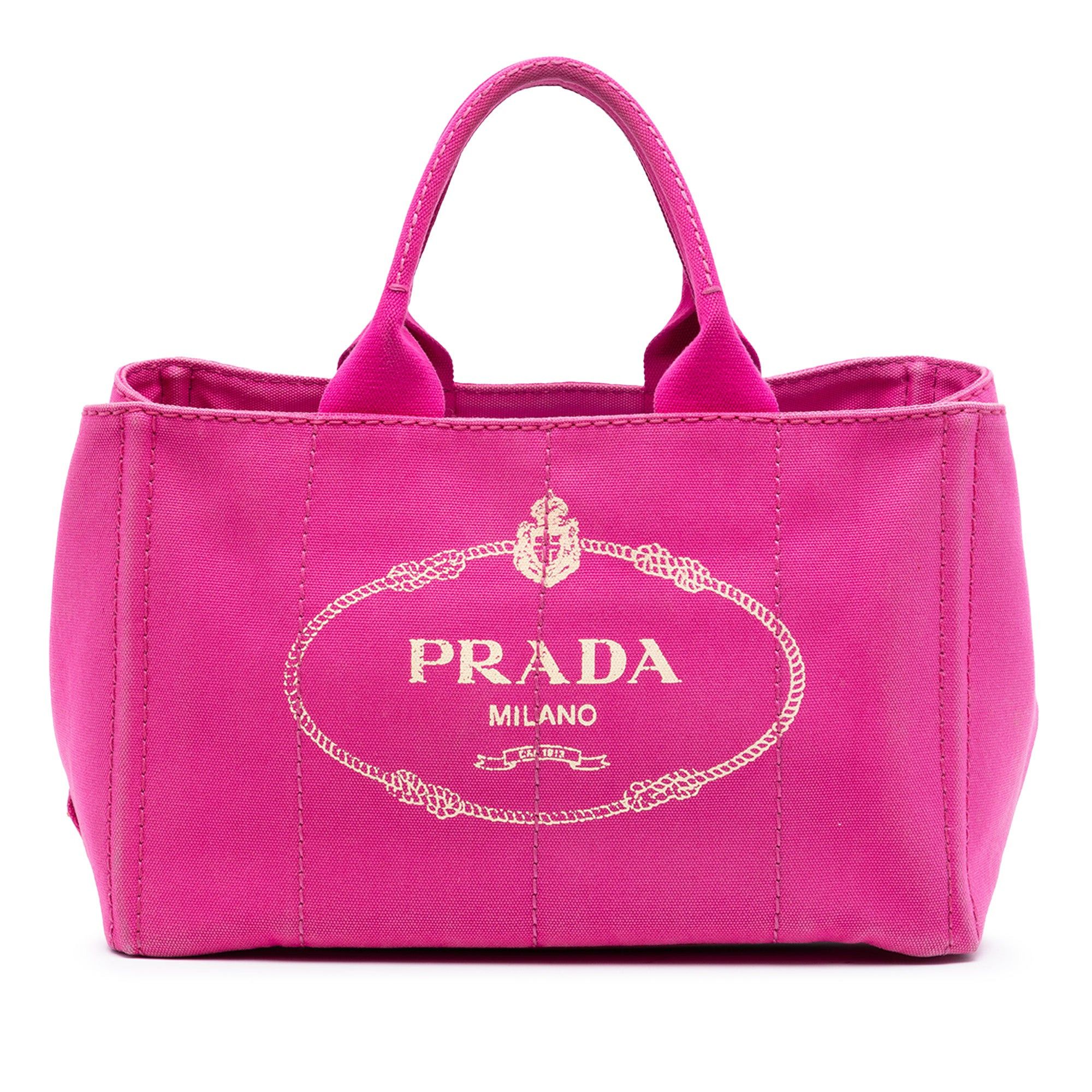 Prada Canvas Canapa Logo Satchel Size ONE SIZE - 1 Thumbnail
