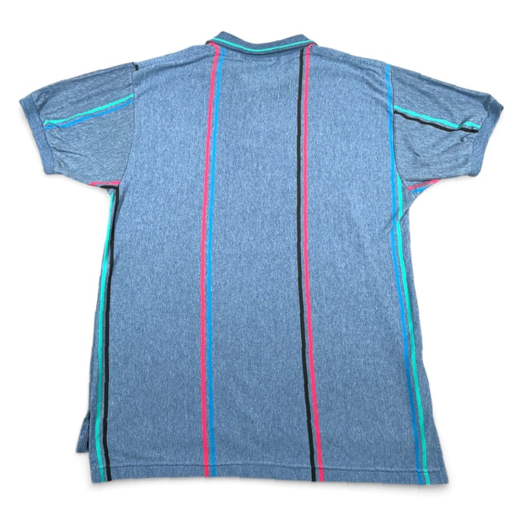 Vintage VINTAGE Knights Of Round Table Polo Shirt Adult M Blue Striped Shirt Mens Polo Shirt Size US M / EU 48-50 / 2 - 3 Thumbnail