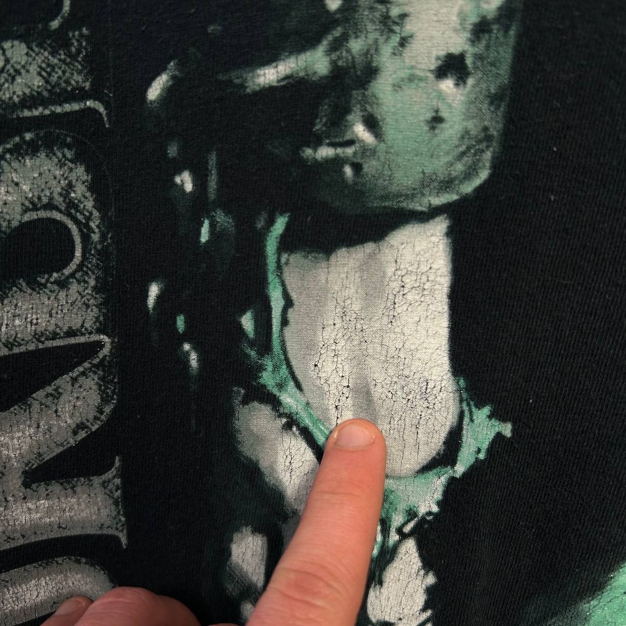 Band Tees Vintage Disturbed Big Graphic logo 2000s rock band tee Size US M / EU 48-50 / 2 - 4 Thumbnail