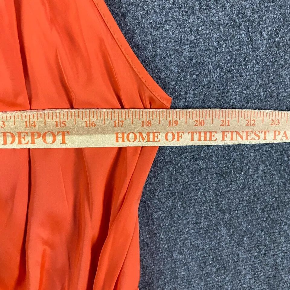 Other Pretty Garden Dress Women's XXL Sleeveless Orange NWT Size XXL / US 16-18 / IT 52-54 - 4 Thumbnail