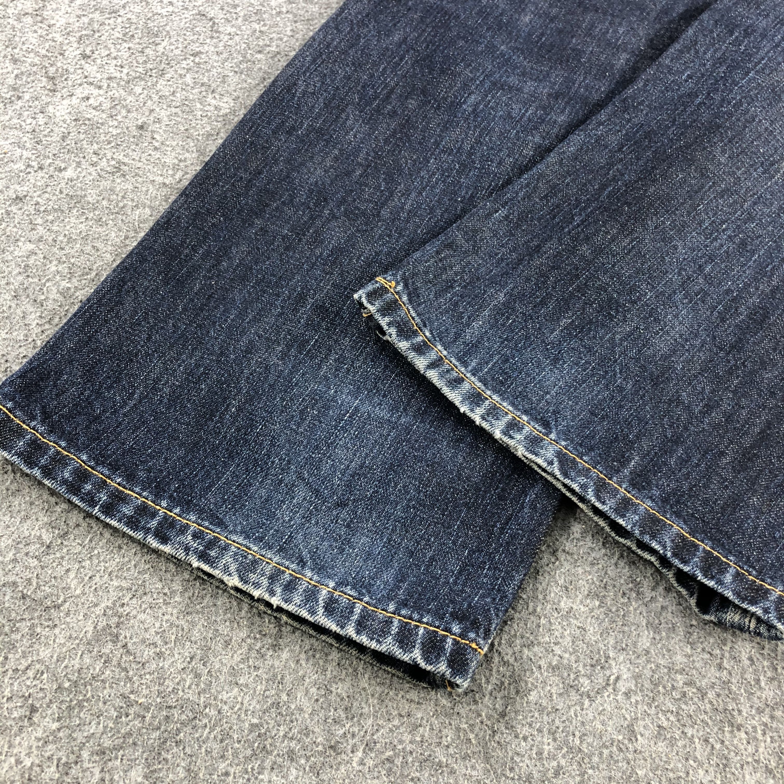 Levi's 90s Vintage Blue Wash Levis 533 Jeans-J1743 Size US 35 - 6 Thumbnail