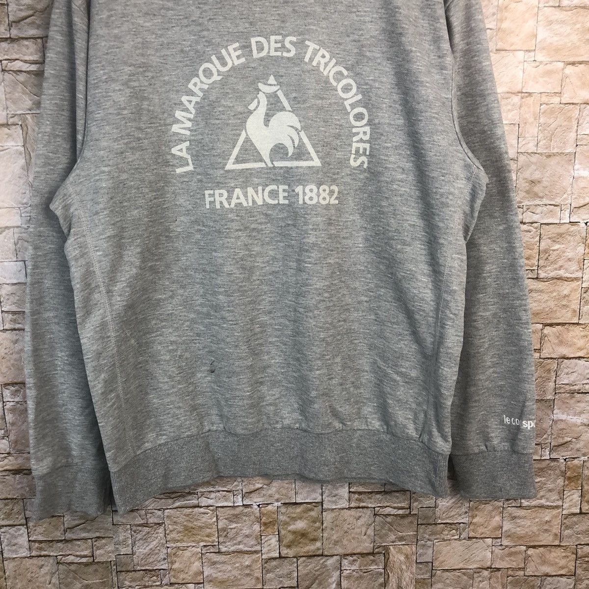 Le Coq Sportif Le Coq Sportif Grey vintage Sweatshirt #A23 Size US M / EU 48-50 / 2 - 3 Thumbnail