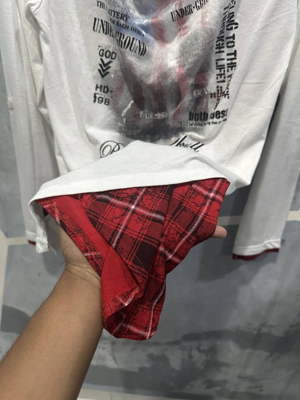 If Six Was Nine × Le Grande Bleu (L.G.B.) × Seditionaries Beaumere Asymmetrical Double Layer Punk Style Size S / US 4 / IT 40 - 8 Thumbnail