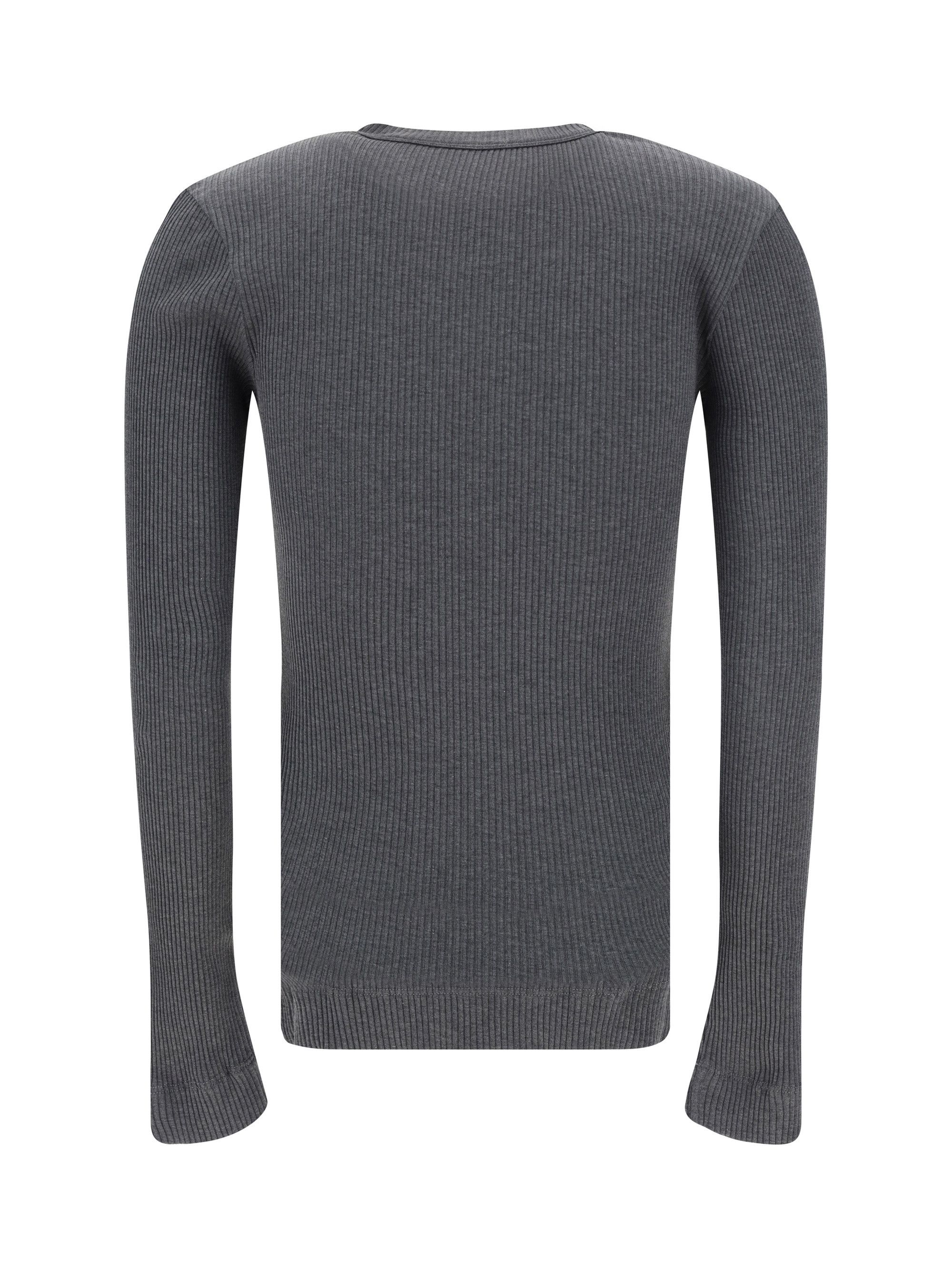 Brunello Cucinelli o1w1db10825 Blouse in Dark Grey Size M / US 6-8 / IT 42-44 - 2 Thumbnail