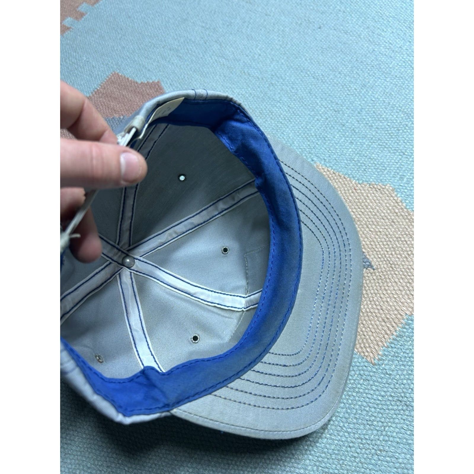 Vintage VINTAGE Swingster snapback hat cap Elanco Sonalan farm feed patch made in USA Hat Men Gray Adjustable USA Size ONE SIZE - 7 Thumbnail
