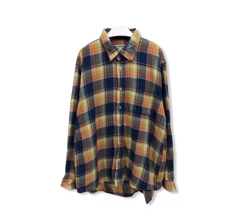 image of Incept Checked Plaid Tartan Flannel Shirt, Men's (Size XL)