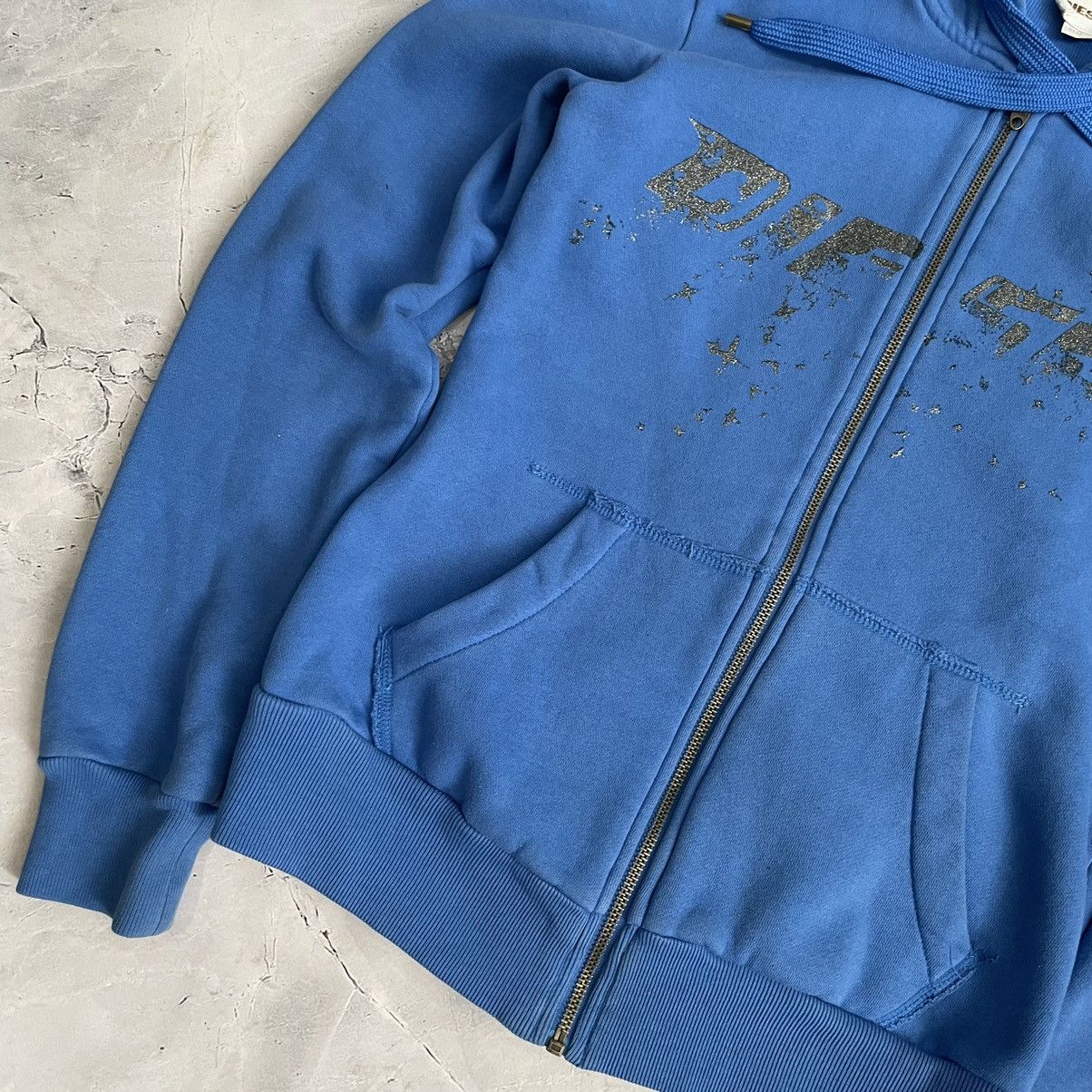 Diesel × Japanese Brand Diesel Vintage Hoodie Y2K Size US S / EU 44-46 / 1 - 4 Thumbnail