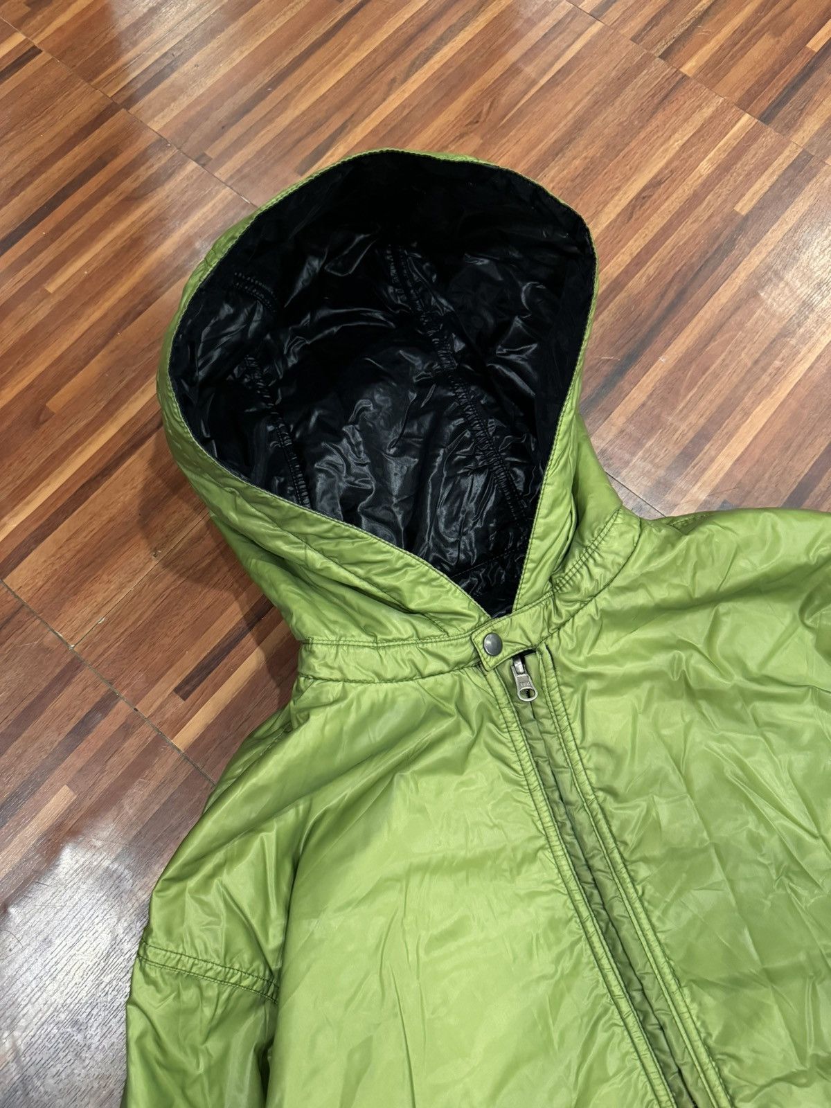Comme des Garcons Cdg - Reversible Nylon Jacket - Black&Green Cw Size US L / EU 52-54 / 3 - 10 Thumbnail