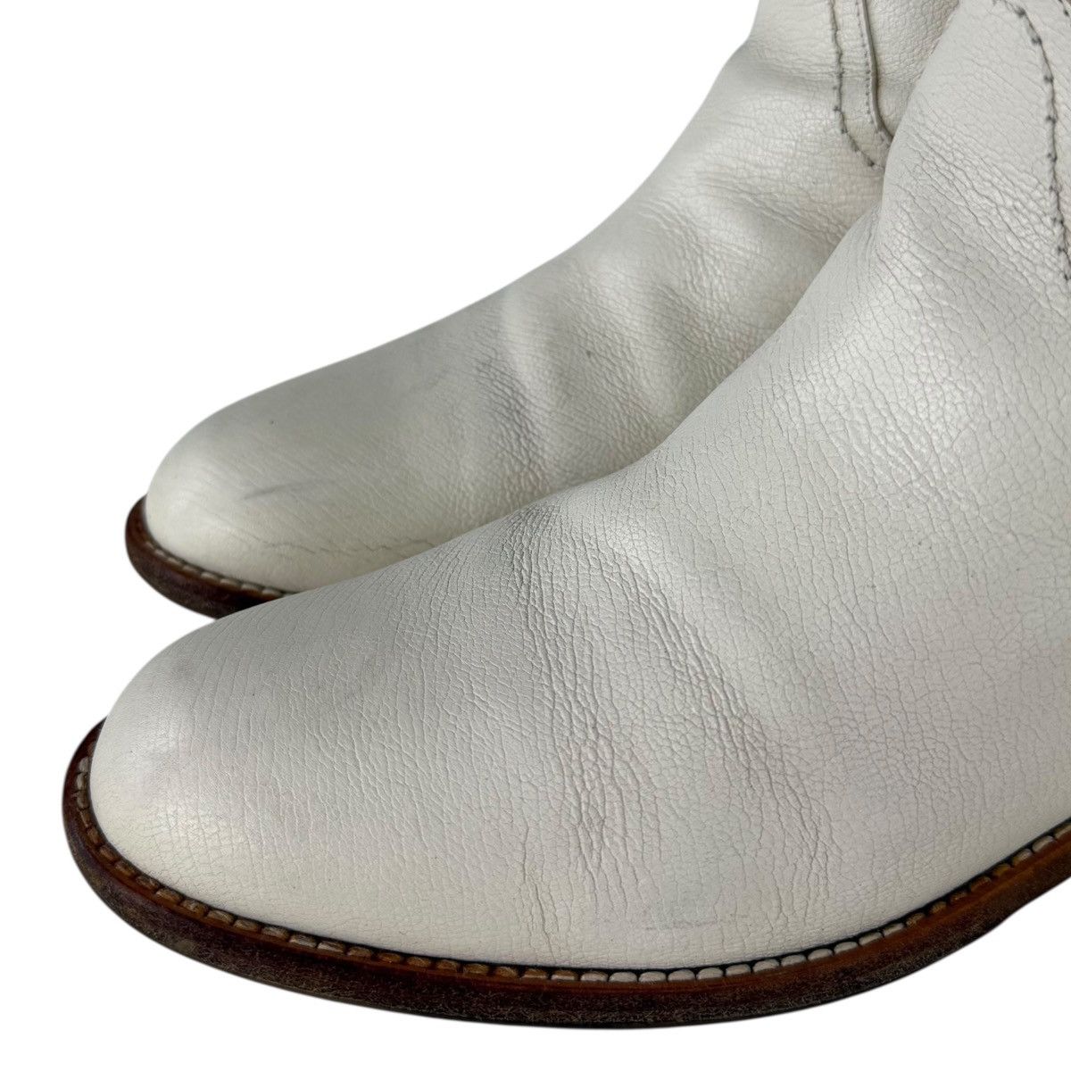 Chanel Chanel CC Logo Leather Western Cowboy Boots Size US 8.5 / IT 38.5 - 7 Thumbnail