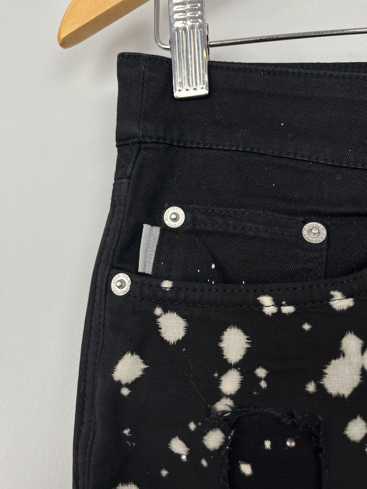 Iceberg Iceberg Icejeans Vintage Glitter Archive Denim Skirt Italy Size 27" / US 4 / IT 40 - 7 Thumbnail
