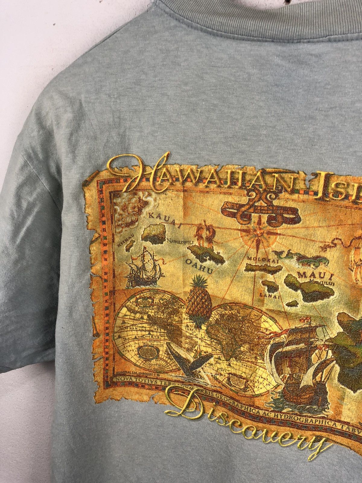 Vintage Vintage Hawaian Discovery 1990 Tee Size US M / EU 48-50 / 2 - 7 Thumbnail