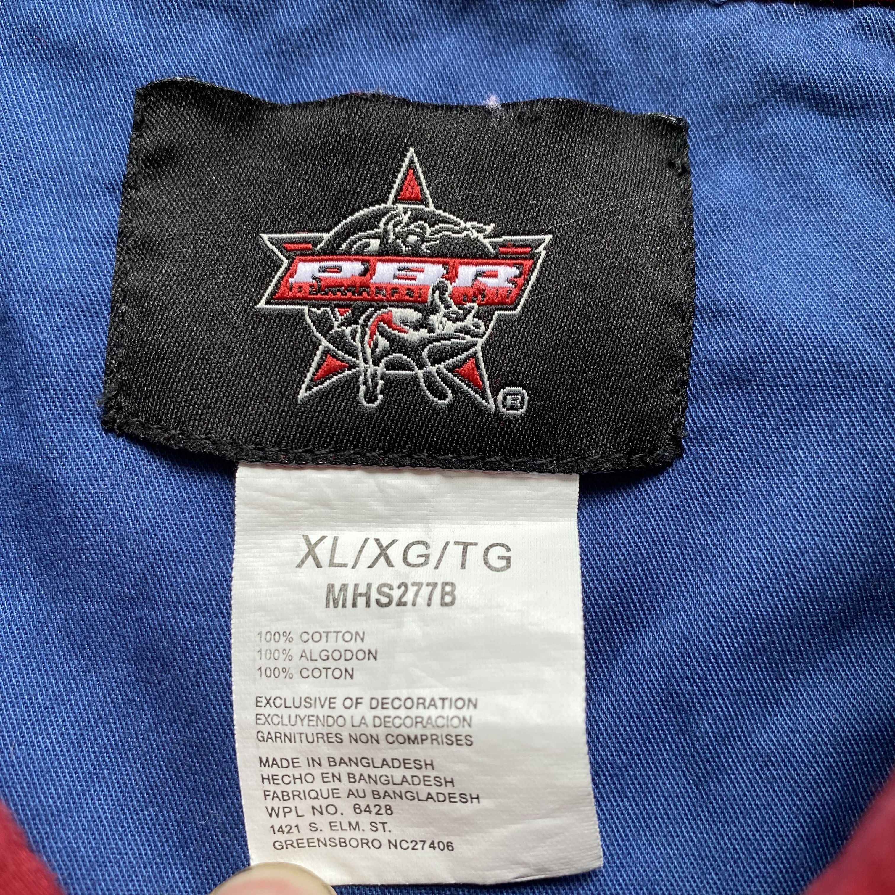 Wrangler 🐂 Vintage 00s Wrangler Bull Rider shirt western PBR Racing Size US XL / EU 56 / 4 - 7 Thumbnail