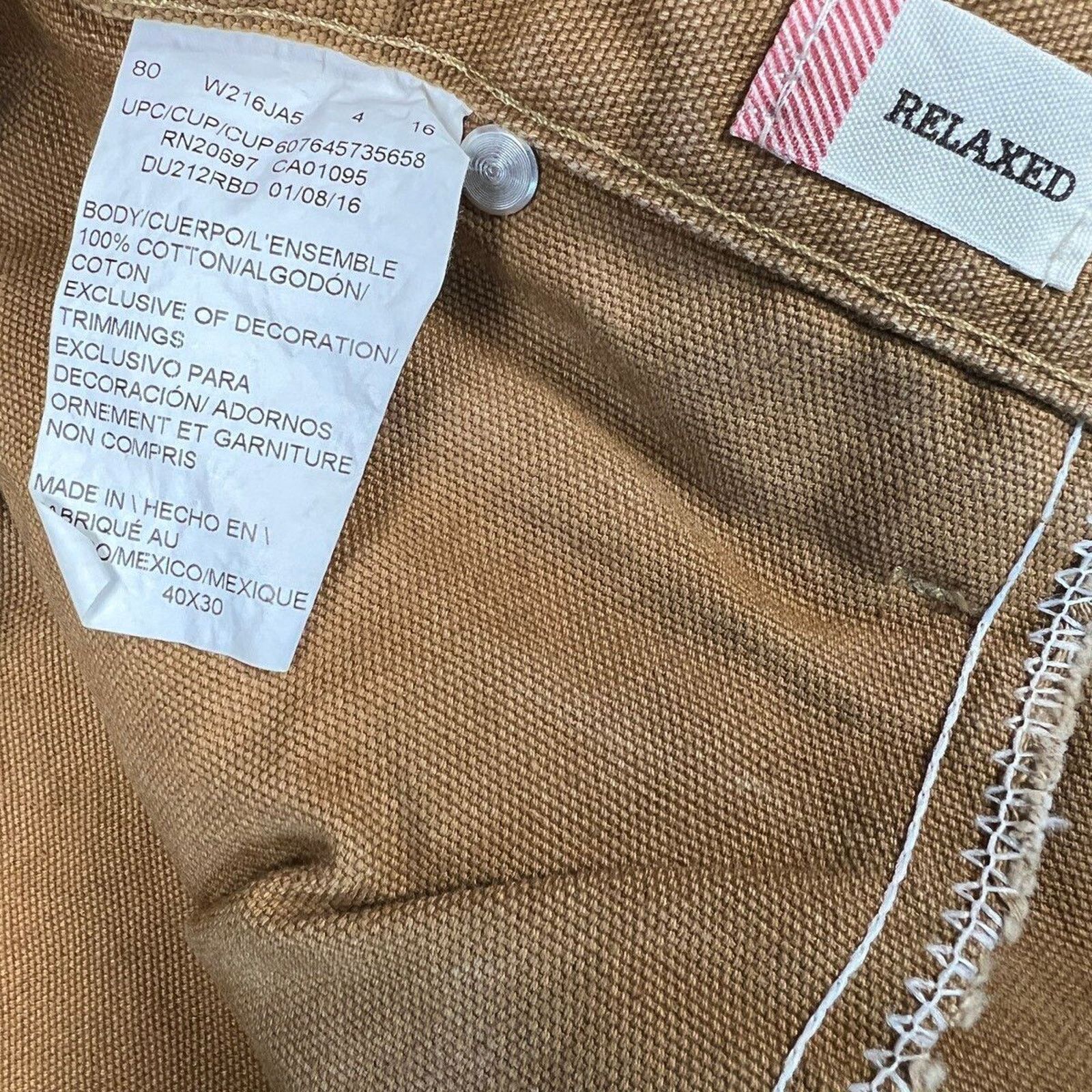 Dickies × Vintage Dickies Pants 40x30 Relaxed Fit Carpenter Work Wear Baggy Size US 40 / EU 56 - 5 Thumbnail