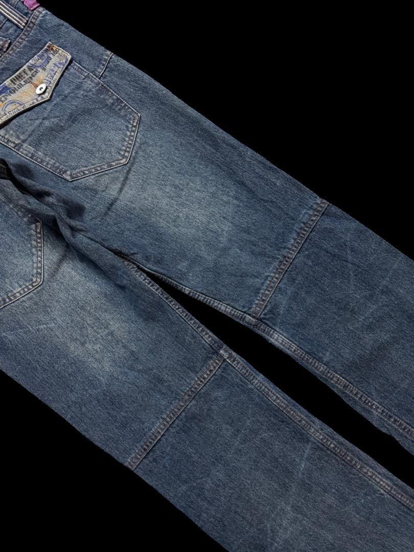 Seditionaries Vintage DoubleFocus Double Waist Zipper Style Mudwash Rare Size US 31 - 20 Thumbnail