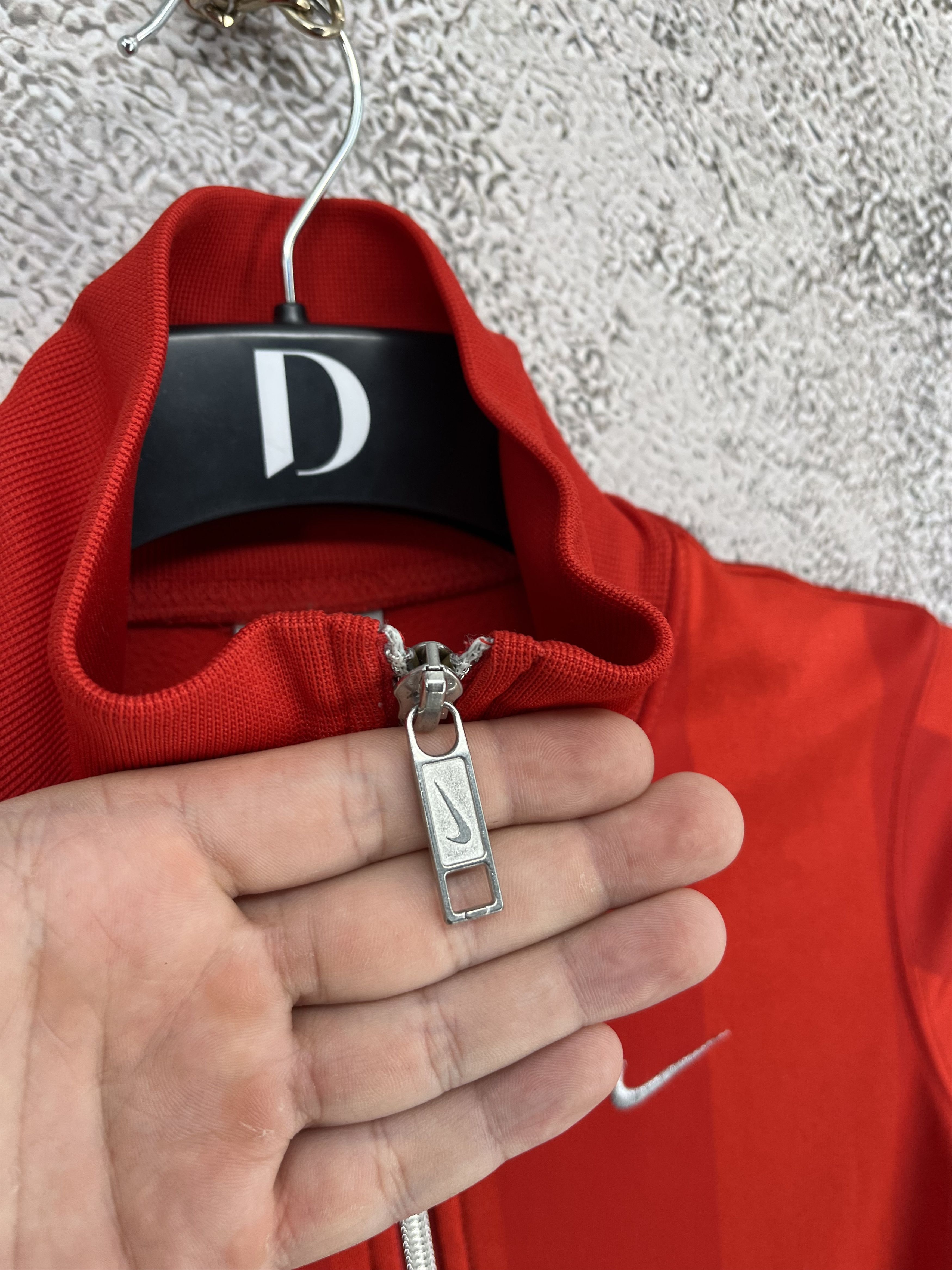 Nike Women's Vintage 00's y2k Track Top Zip Jacket Just Do It Red Size S / US 4 / IT 40 - 6 Thumbnail