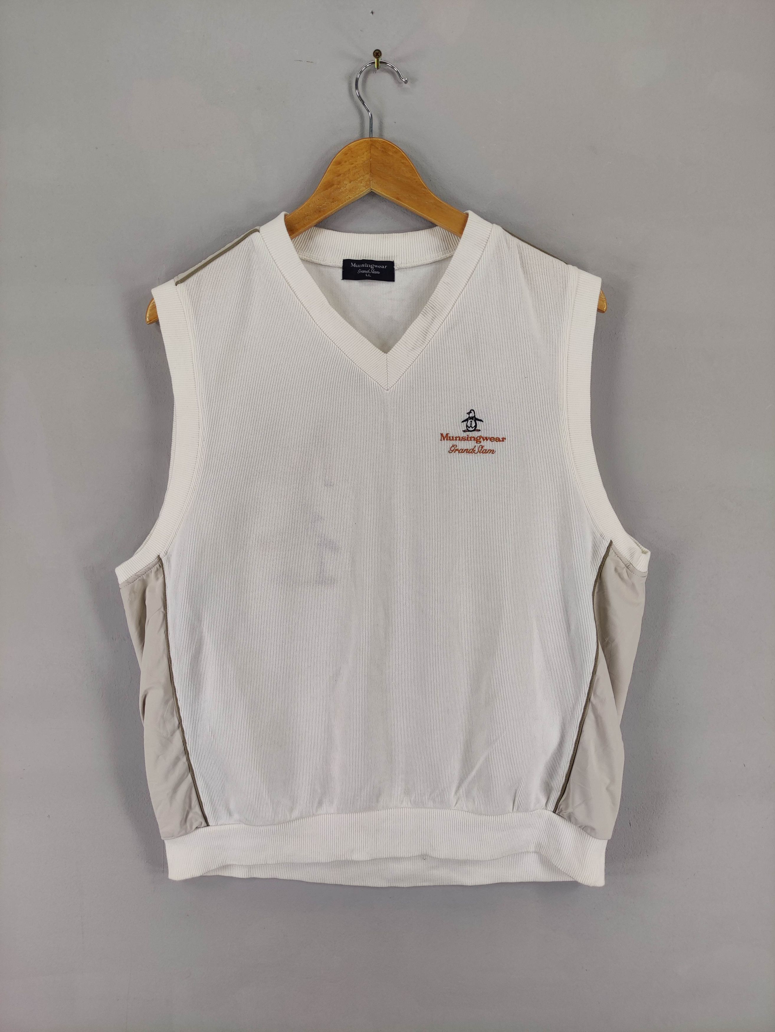 Japanese Brand Vintage Munsingwear Grand Slam Vest Size US L / EU 52-54 / 3 - 2 Thumbnail