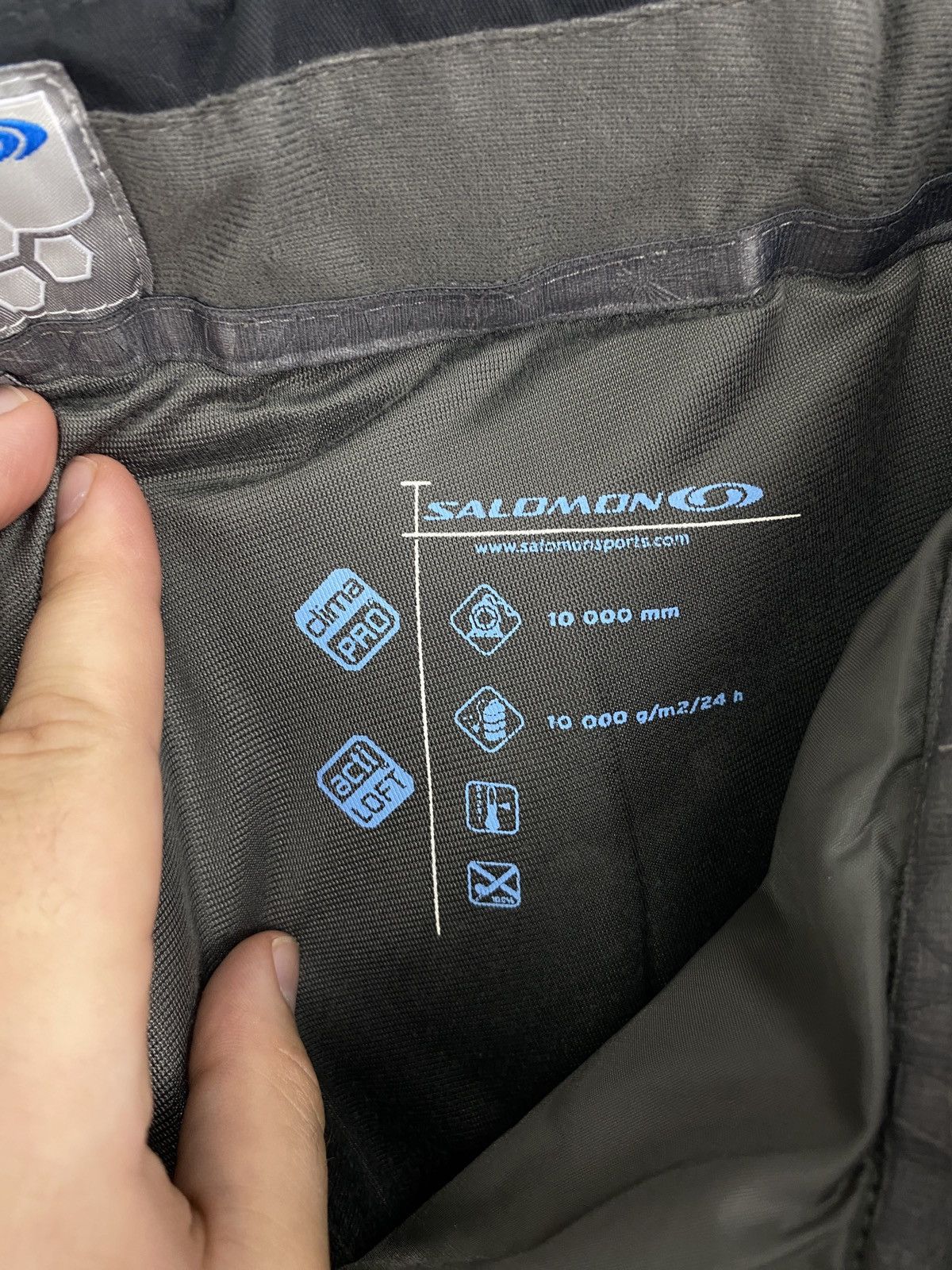 Salomon 🎿 Salomon Ski track Pants Y2K Rare Retro Hype Size US 34 / EU 50 - 10 Thumbnail