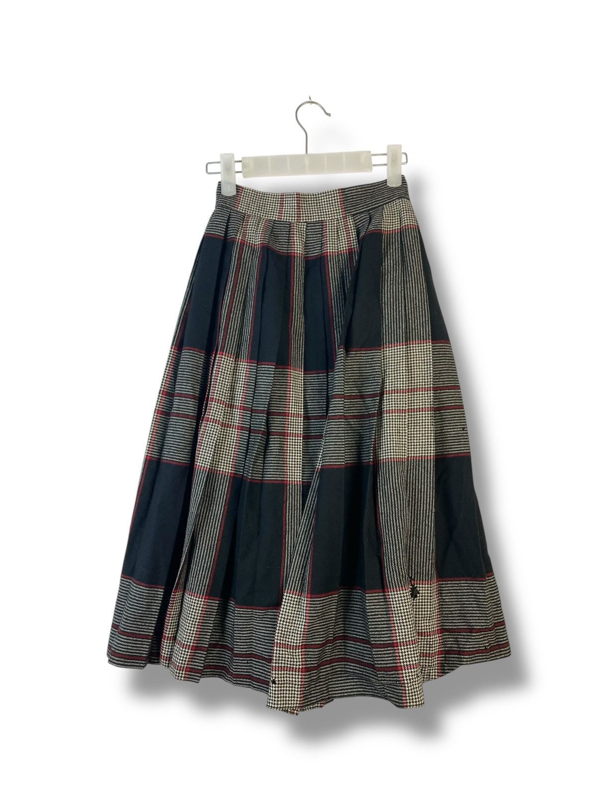 Yves Saint Laurent YVES SAINT LAURENT PARIS WOOL MIDI SKIRT Size 22" - 8 Thumbnail