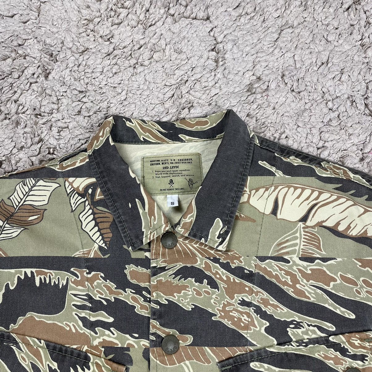 Bape Banana Leaf Camo Military Shirt Size US S / EU 44-46 / 1 - 8 Thumbnail