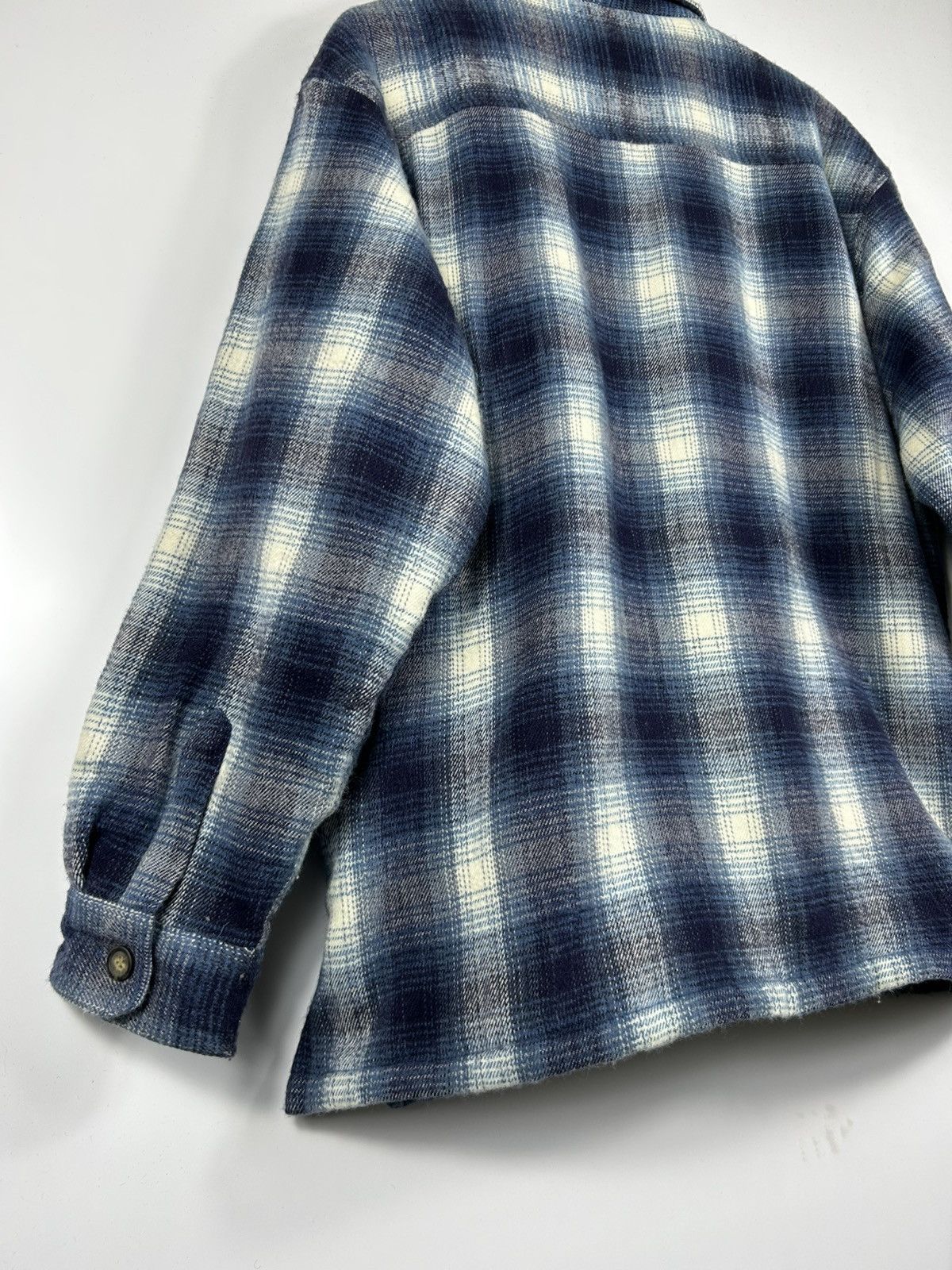 Flannel ⚡️Vintage Collins International Flannel Chore Shirt Jacket Size US L / EU 52-54 / 3 - 14 Thumbnail