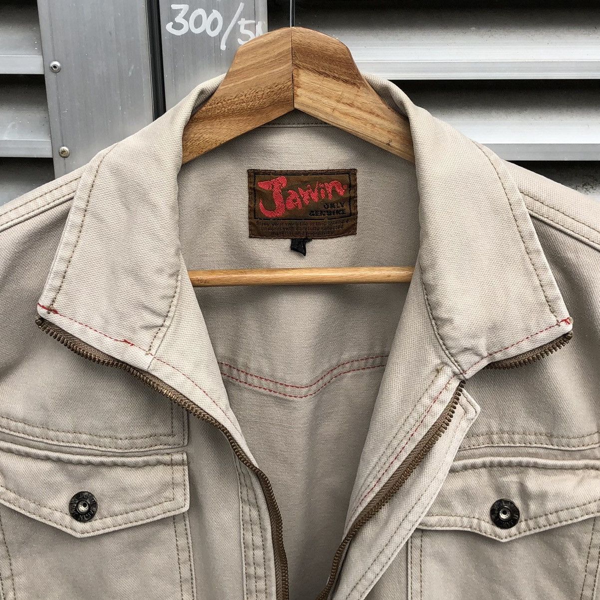 Vintage Vintage Jawin Denim Work Jacket Size US L / EU 52-54 / 3 - 15 Thumbnail