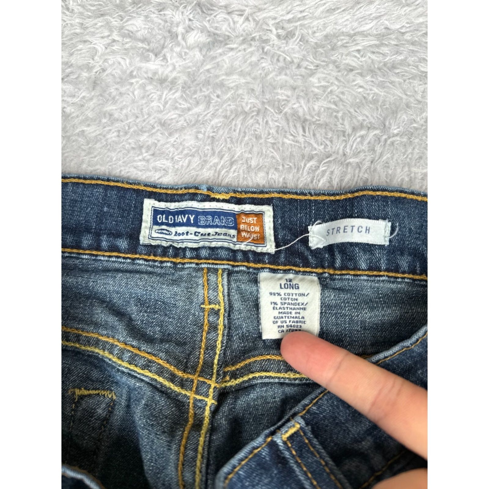 Old Navy Old Navy Jeans Womens 12 Bootcut Mid Rise Stretch Denim Pants 31x32 Blue Regular Denim Bootcut Womens Size 34" / US 12 / IT 48 - 6 Thumbnail