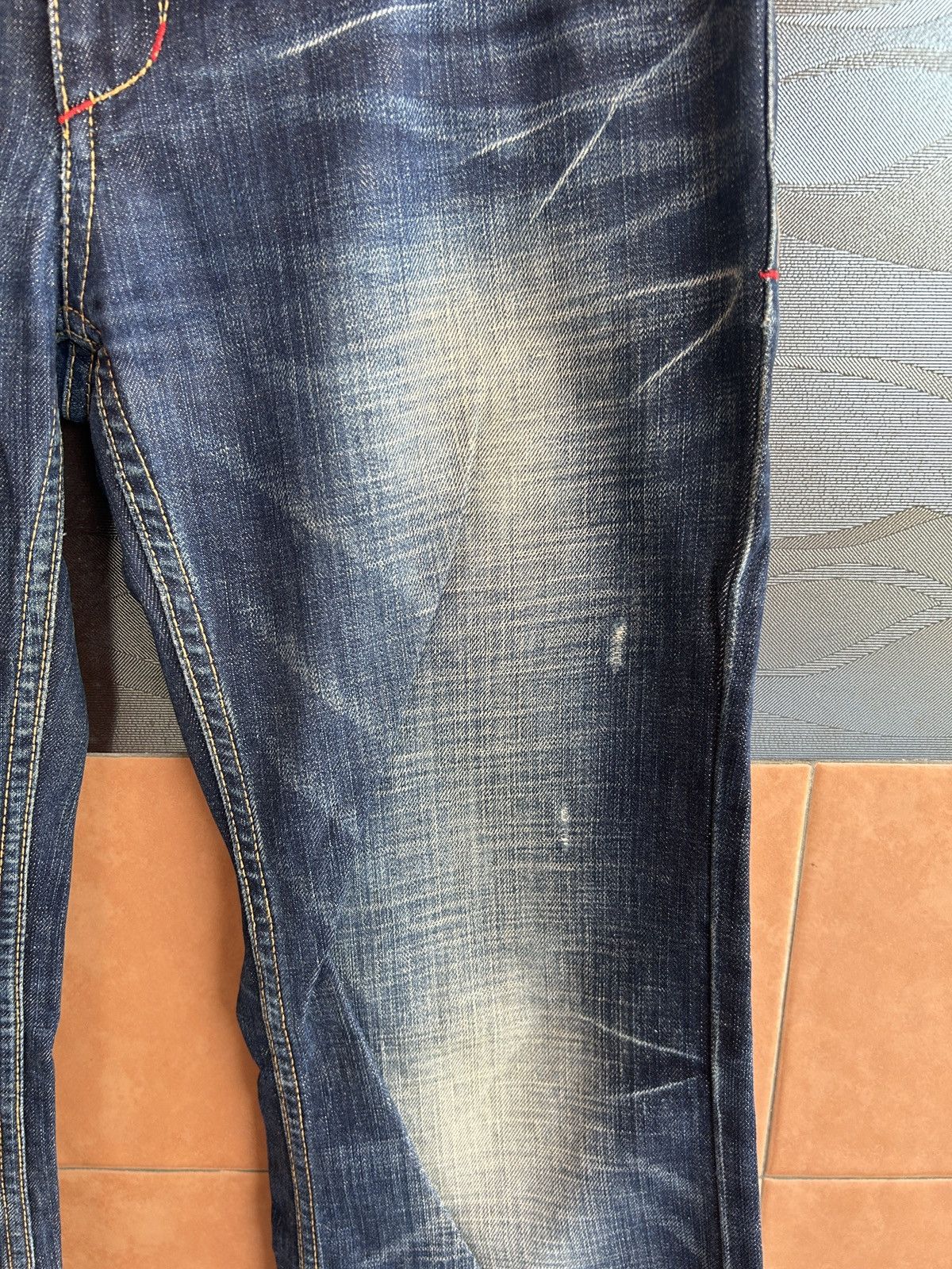 If Six Was Nine 90s Studio RP Faded Flared Bootcut Denim Pants Lgb Style Size US 26 / EU 42 - 9 Thumbnail