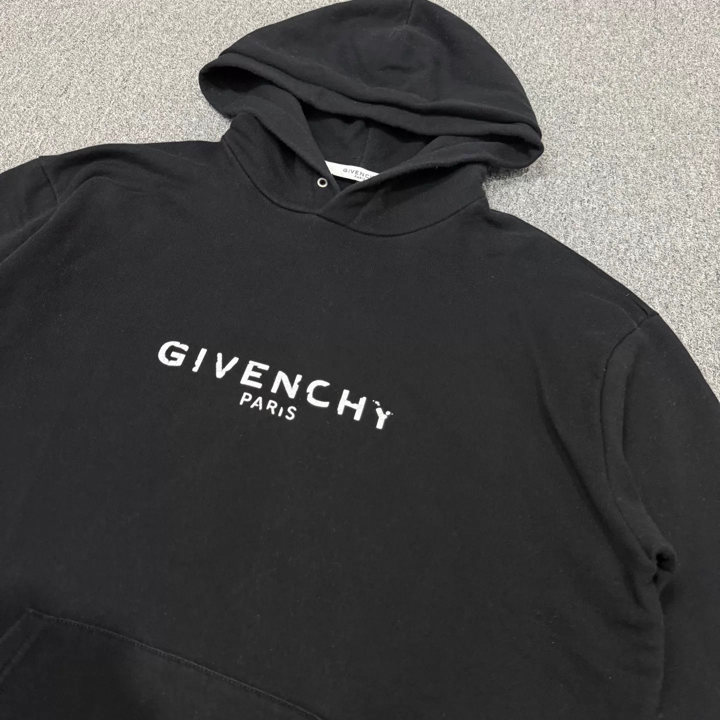 Givenchy Givenchy Black Logo Hoodie M 95 New Size US M / EU 48-50 / 2 - 3 Thumbnail