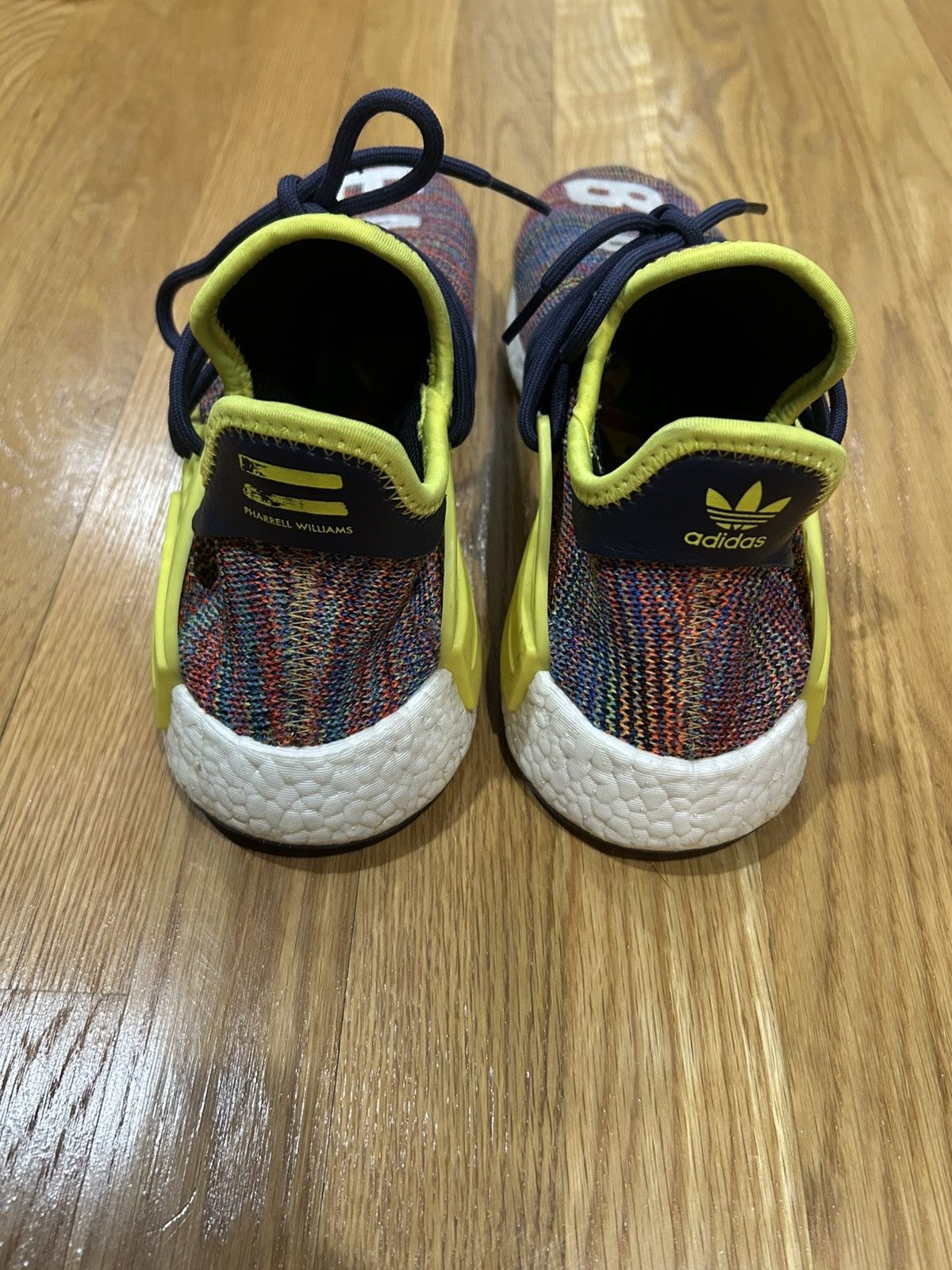 Adidas × Pharrell Adidas Human Race NMD Pharrell Multi-Color Size US 8.5 / EU 41-42 - 4 Thumbnail