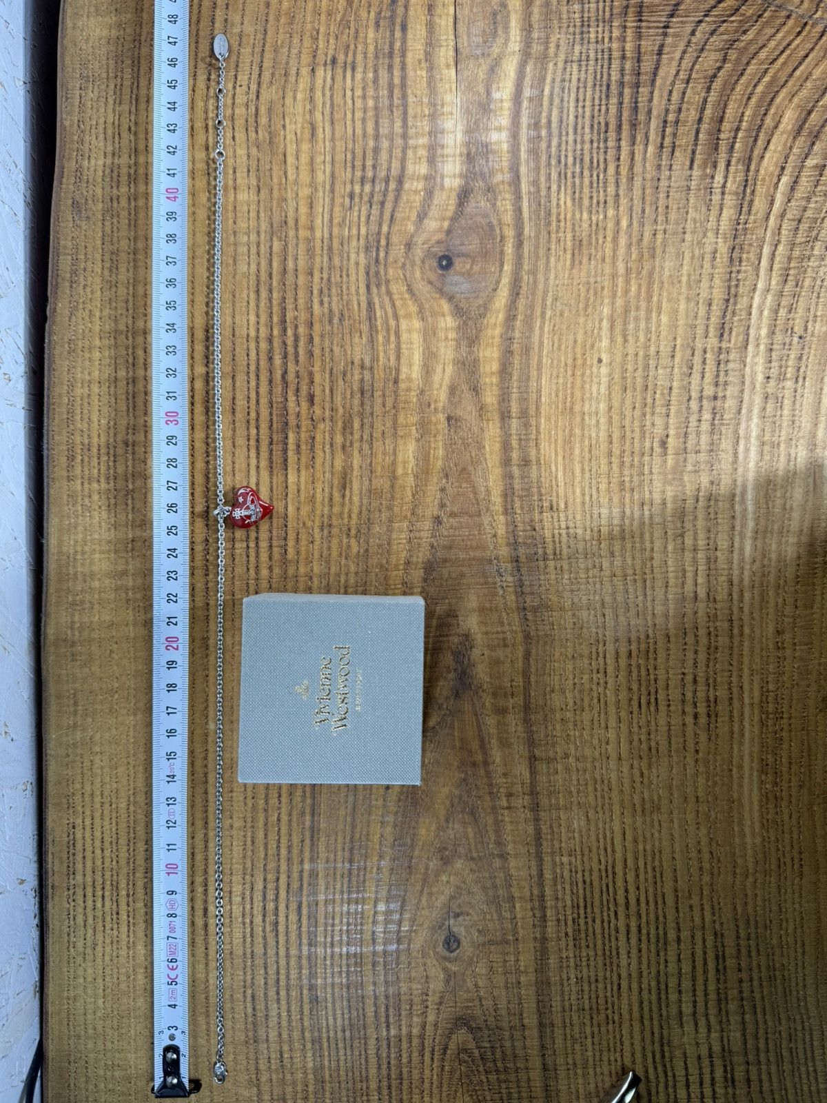 Vivienne Westwood Vivienne Westwood Enamel Heart Pendant Necklace In Red Size ONE SIZE - 13 Thumbnail