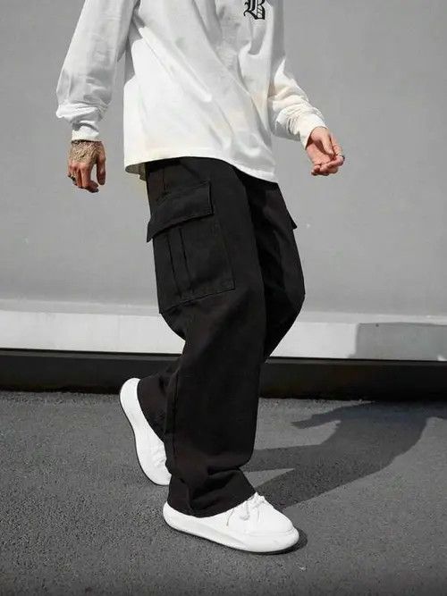 Japanese Brand Y2K DRIP CARGO sweatpants Size US 32 / EU 48 - 4 Thumbnail